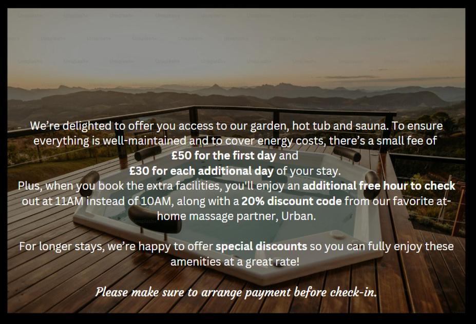 Double Room W/Projector & Garden Hot Tub ลอนดอน ภายนอก รูปภาพ